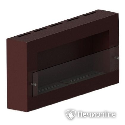 Биокамин ЭкоЛайф Window Fat II Glass black burgundy Арома в Красноуфимске